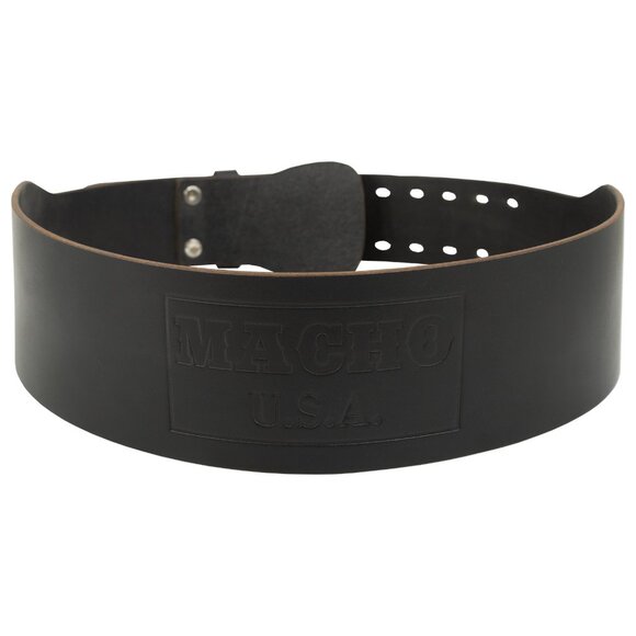 Real Genuine Leather Weight Lifting Belt Gym Training Belt for Unisex - Picture 1 of 13